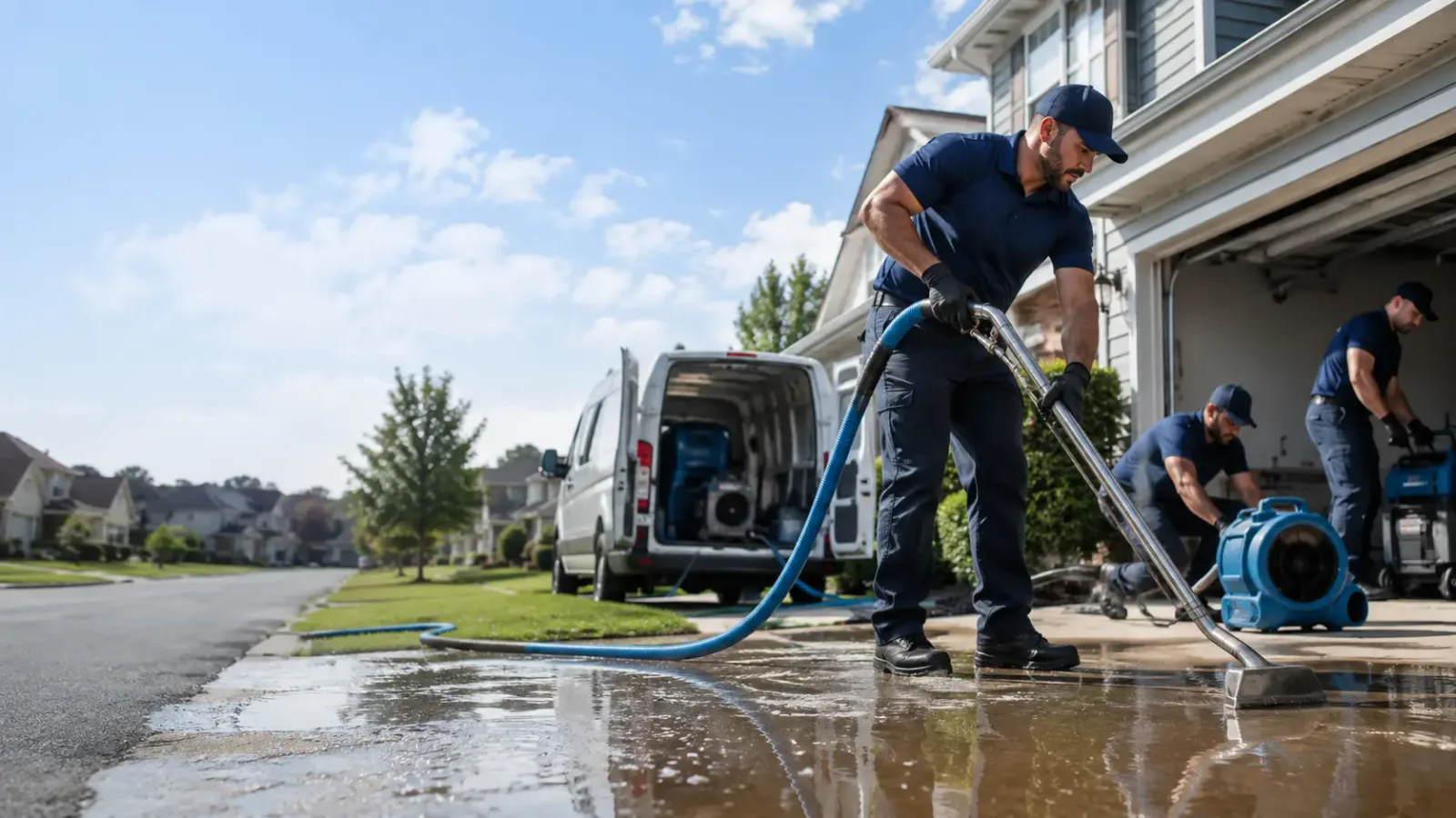 Flood Damage Restoration in Fairfield, ND